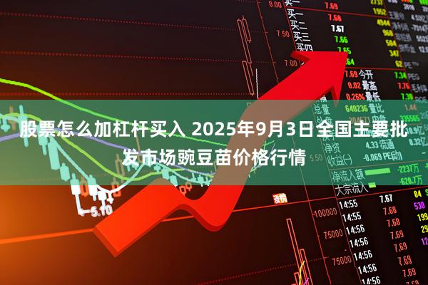股票怎么加杠杆买入 2025年9月3日全国主要批发市场豌豆苗价格行情